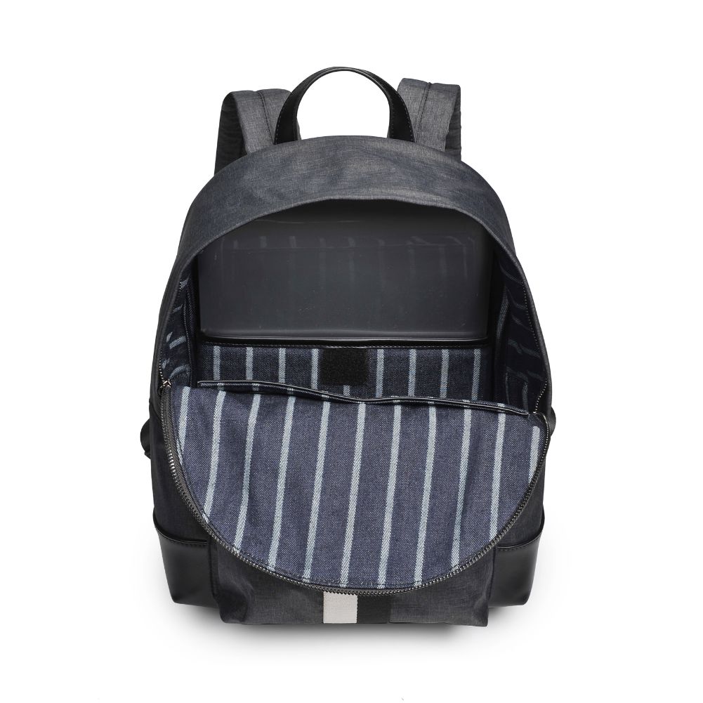 Product Image of Porter & Bond Zeke Backpack 841764107198 View 8 | Black