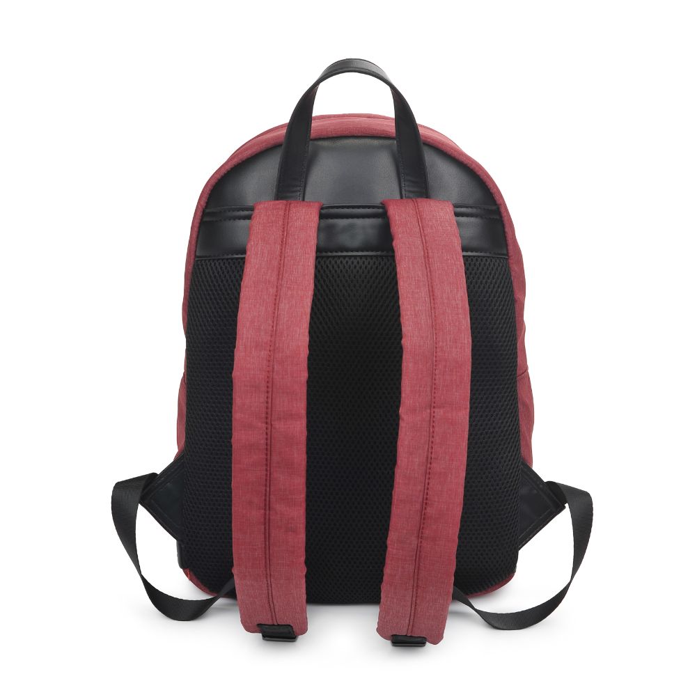 Product Image of Porter & Bond Zeke Backpack 841764107204 View 7 | Sangria