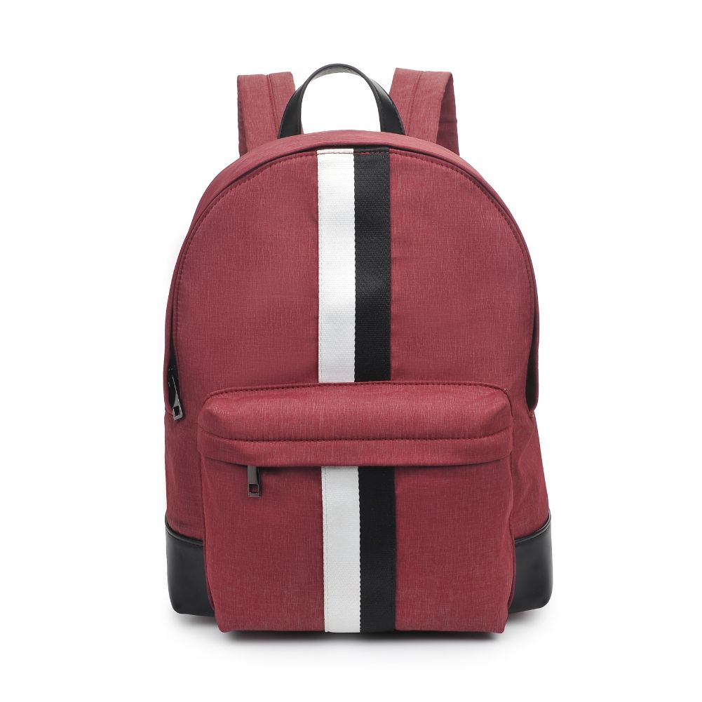 Product Image of Porter & Bond Zeke Backpack 841764107204 View 5 | Sangria