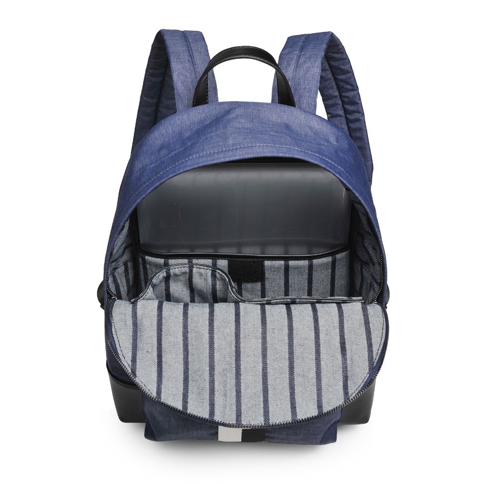 Product Image of Porter & Bond Zeke Backpack 841764107211 View 8 | Navy