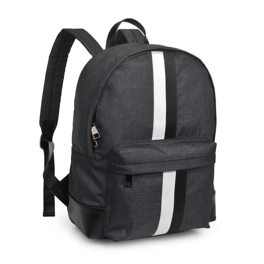 Product Image of Porter & Bond Zeke Backpack 841764107198 View 6 | Black