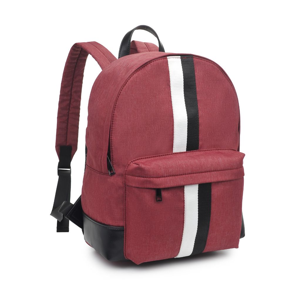 Product Image of Porter & Bond Zeke Backpack 841764107204 View 6 | Sangria